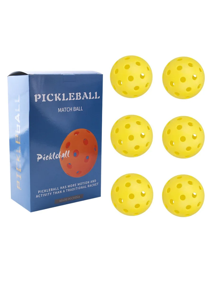 

40-Hole 74mm Pick Ball Color Box Golf Hole Hole Ball PE High Elastic Weifu Hole Ball