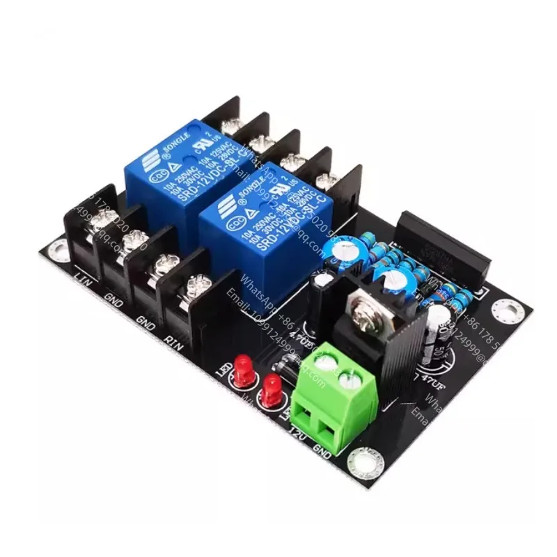 placa-de-circuito-de-protecao-de-alto-falante-de-canal-duplo-upc1237-dc-12-24v-avancada-com-atraso-silencioso-ao-ligar