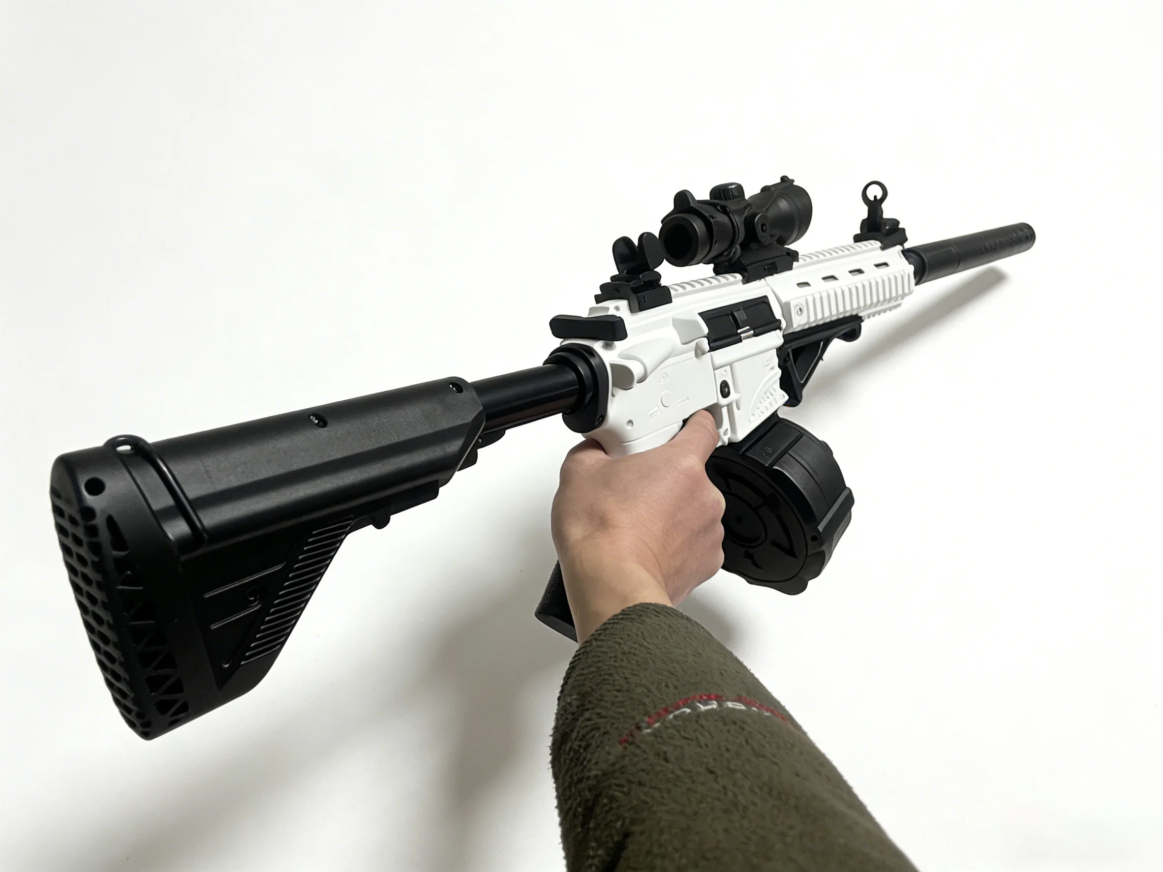 M416 جل الكرة الناسف للبالغين طويلة المدى 33 متر 7.4 فولت قابلة للشحن هلام حبة مسدس لعبة في الهواء الطلق فريق الرياضة معركة لعبة عيد ميلاد بارد