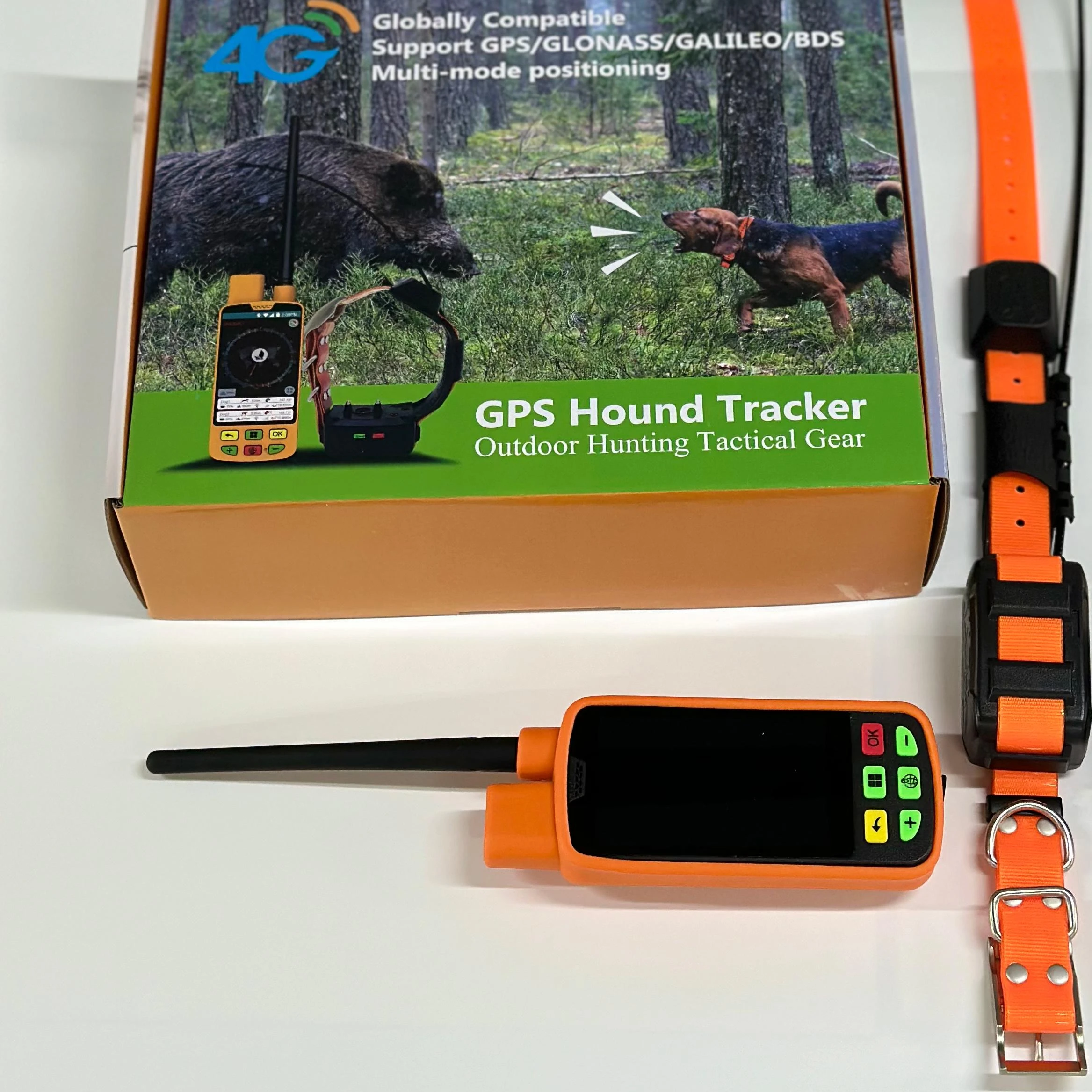 Hot Sell Waterproof Hunting Gps Dog Tracker Beeper Collars Hound Tracking System