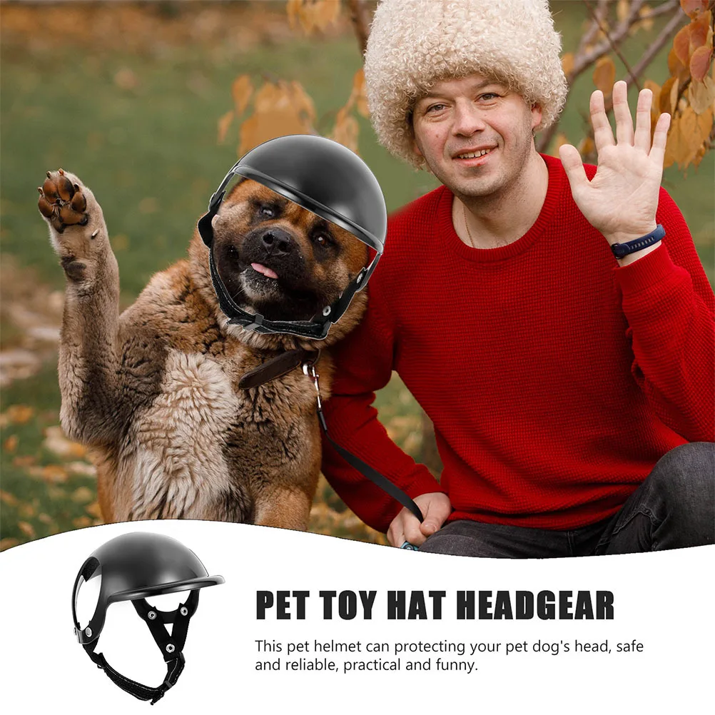 

Protective Pet Adjustable Dog Safety Hat Outdoor Headgear for Cat Puppy Head Protection Dog Pet Party Favors