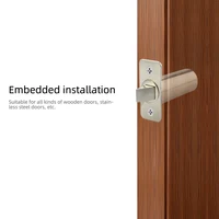 DC12v24v embedded electric bolt lock concealed access control electric lock wooden door stainless steel door electric lock 2