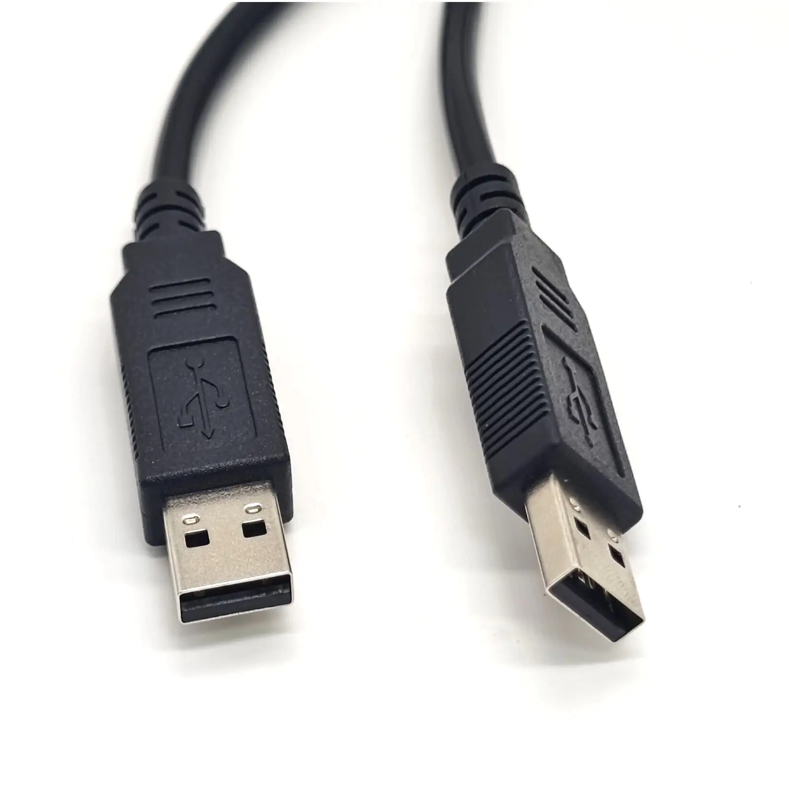  USB 2.0 Male to USB 2.0 Male with FT232R Chipset Null Modem Cable for PC to PC Data Transfering Communication 2.5Meter