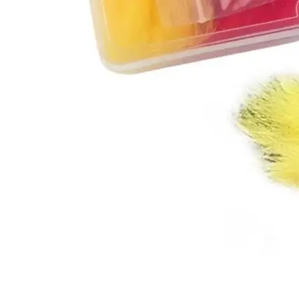 Fly Fishing Wool Indicator Kit 5 Colors Natural High Visibility Strike Detection Tool Threading Needle Soft Tube Fishing Tool