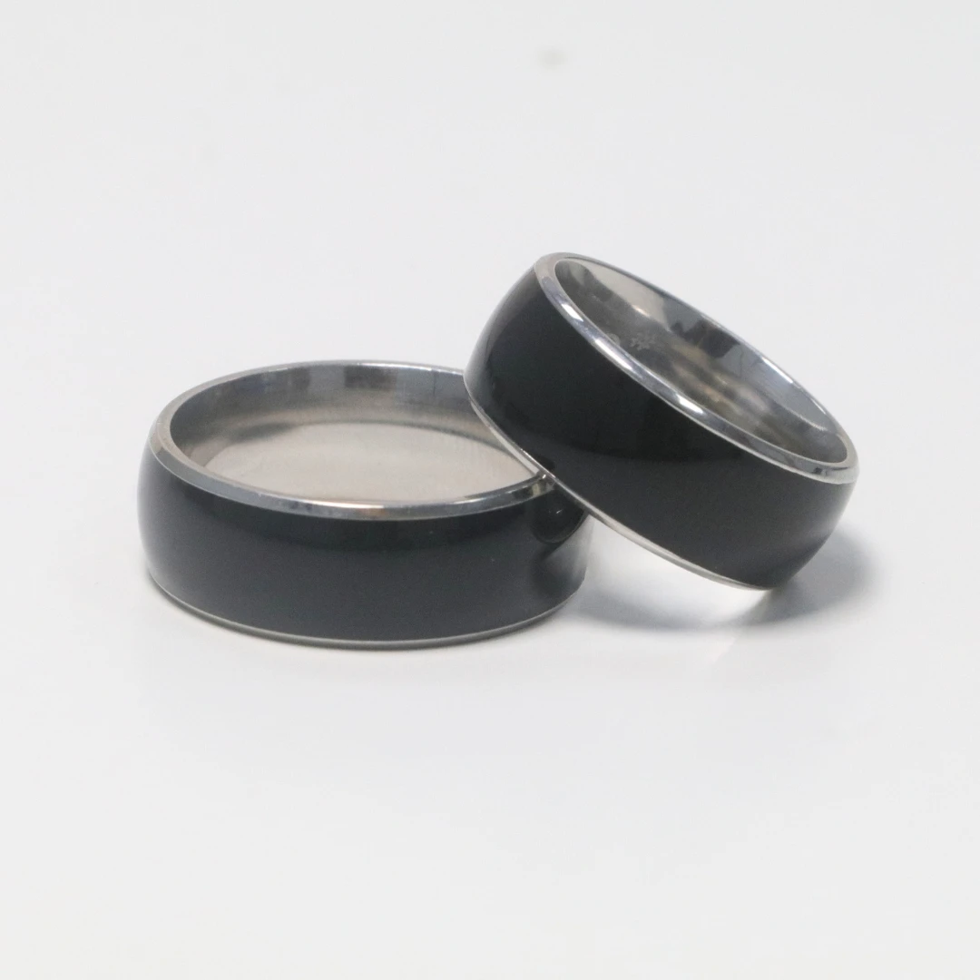 1PCS NFC Smart Ring Ntag213/216 Chip Neues Design Allround lesbarer und wiederbeschreibbarer 13,56 MHz Tag für alle NFC-fähigen Geräte