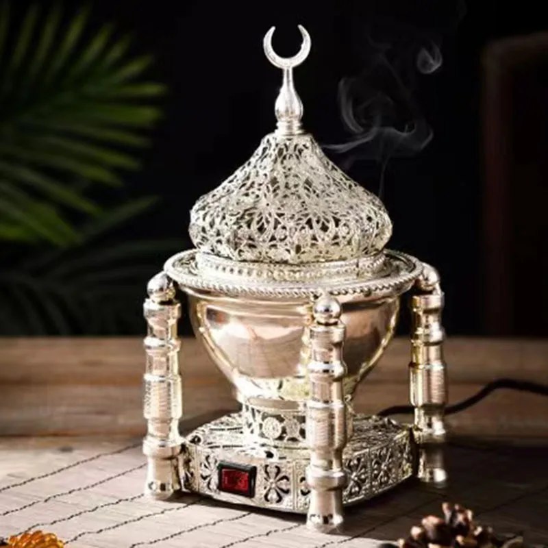 Arabian Incense Burner Electric Fountain Creative Incense Burner Cute Room Decor Quemador De Incienso Creativo Home Decor