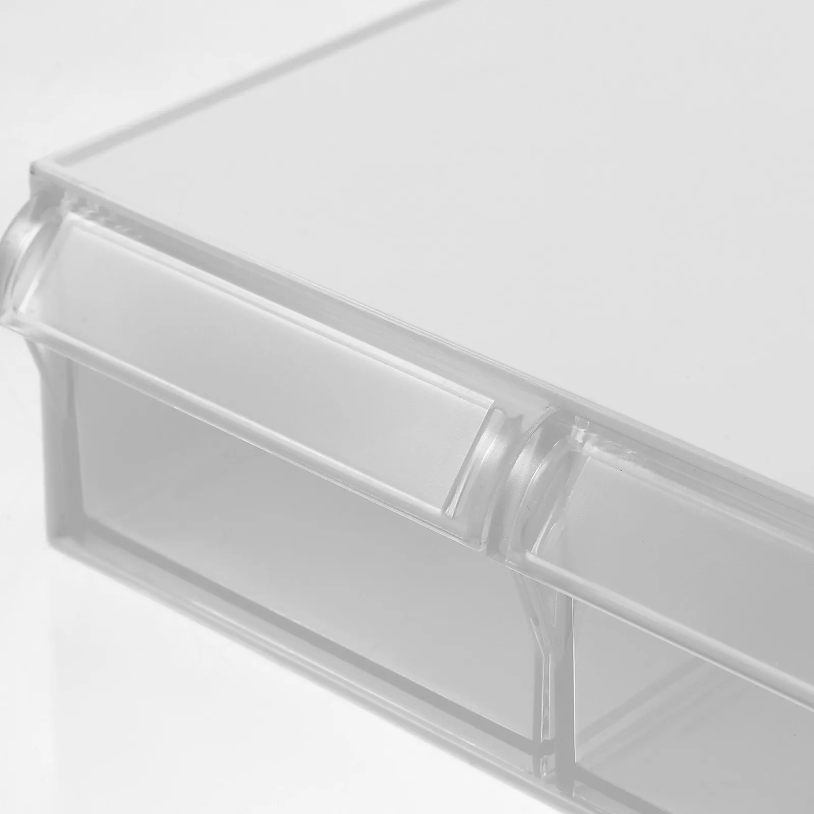 

Sturdy Plastic Storage Box with Drawers Large Capacity Desk Organizer for Desktop Office Organization Keeps Items Tidy and Space