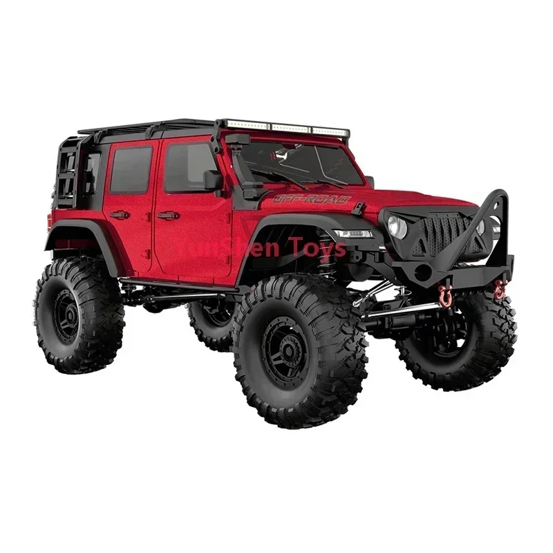 New Huangbo 1:10 R1011-r1014 Wrangler Full Size Remote Control Model Car High Speed Off Road Climbing Toy Car Hb Upgrade