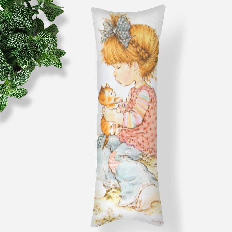 Sarah-Kay-Dakimakura-Hugging Body Pillow Case DIY Custom Throw Cushion Pillow Cover 7 Sizes