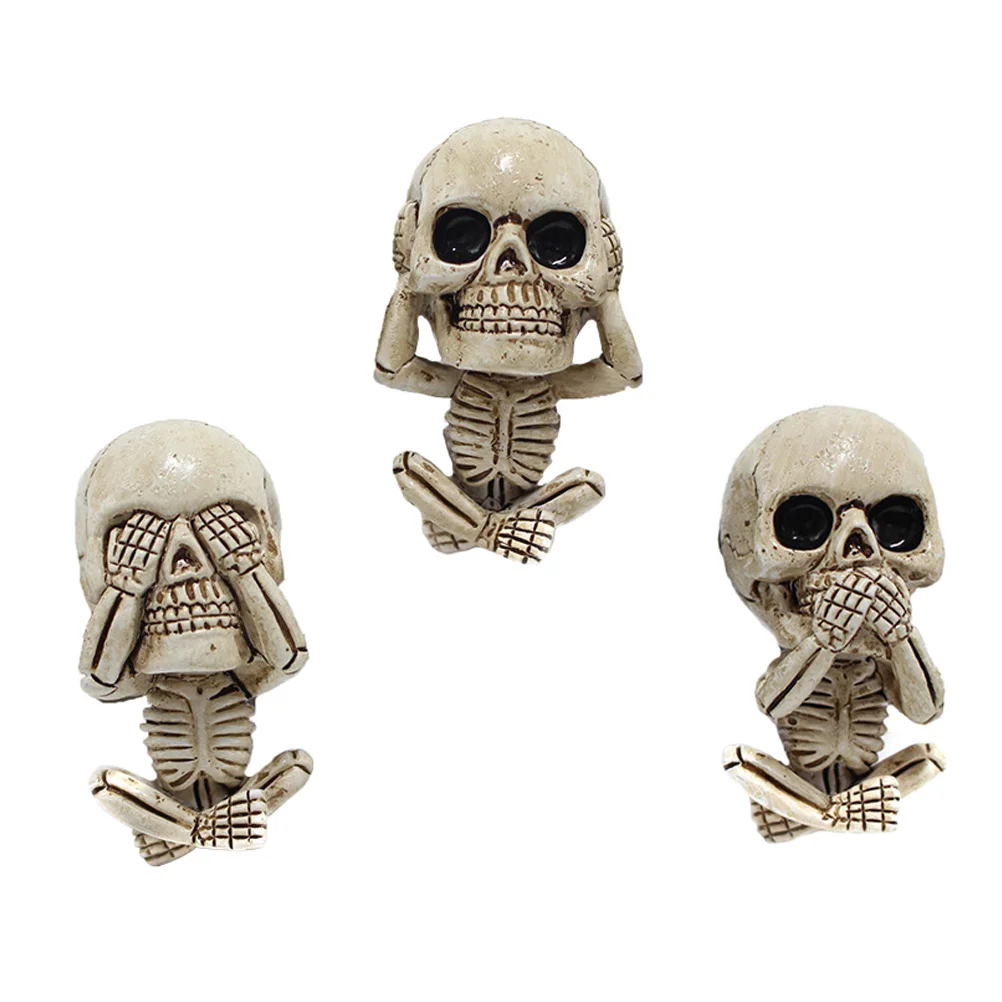 

Car Decoration Decorative Air Vent Clips Skull Halloween Decorations Supplies Interior Automotive