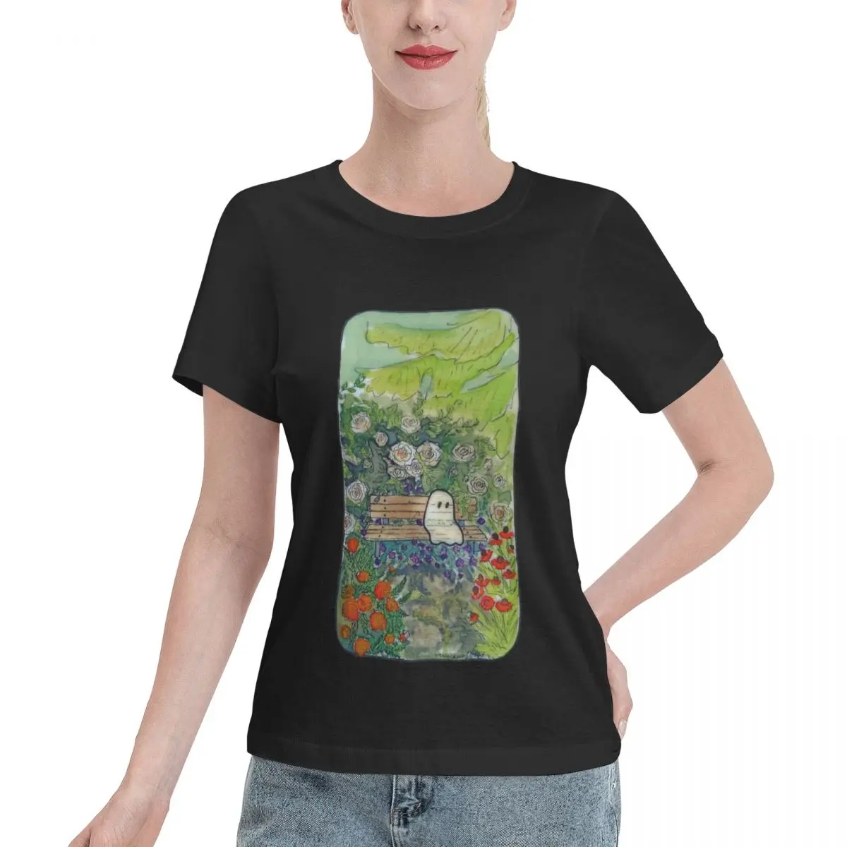 Wardrobe Essential The Vanishing Glass Women's T-shirt Vintage Crew Neck T-Shirt