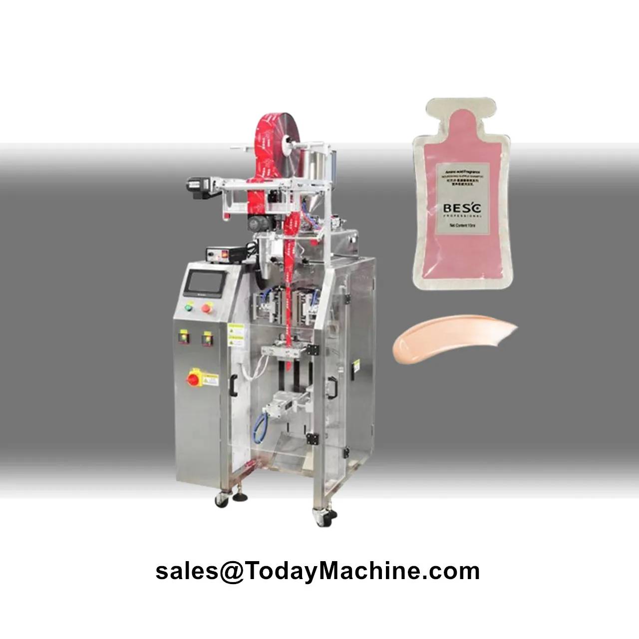 Automatic Body Wash Sample Shampoo Honey Liquid Stick Sachet Filling Packaging Machine