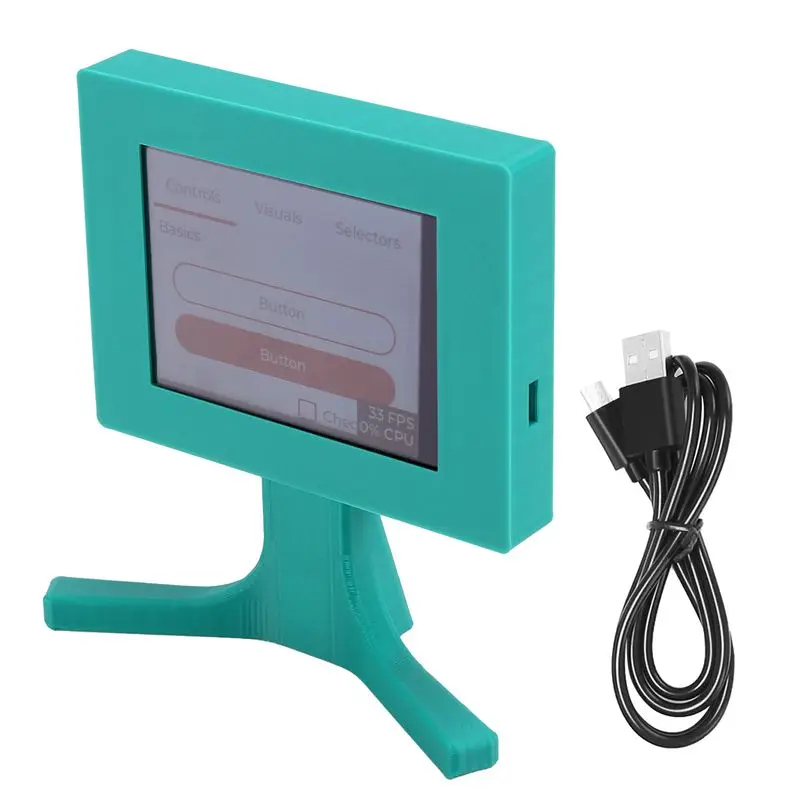 

Стильный-Nerdminer V2 56 кГц/с 2,8-дюймовый ЖК-дисплей Nerdminer Bitcoin Crypto Solo Лотерейный настольный майнер Криптовалютный майнер