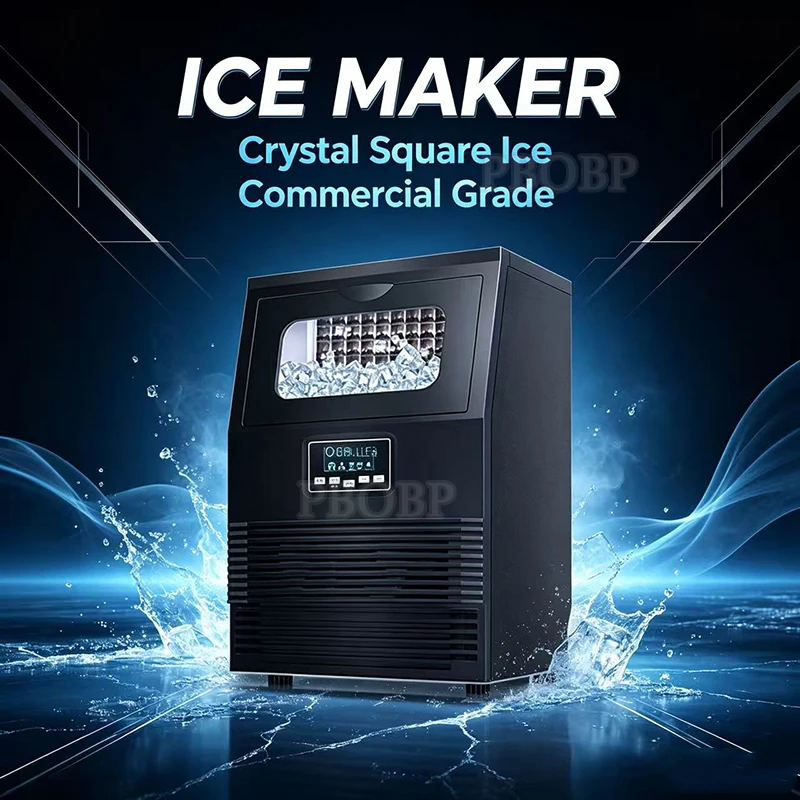 Electric Countertop Compact Self-Cleaning Flake Ice Maker For Home Kitchen Office Bar & Outdoor Use