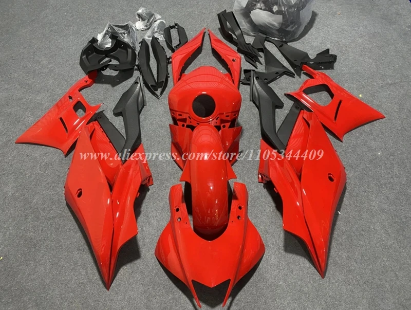 NEW ABS Fairings Kits Fit For Yamaha R3 19-23 R25 2019 2020 2021 2022 2023 Bodywork Set Custom Black Red