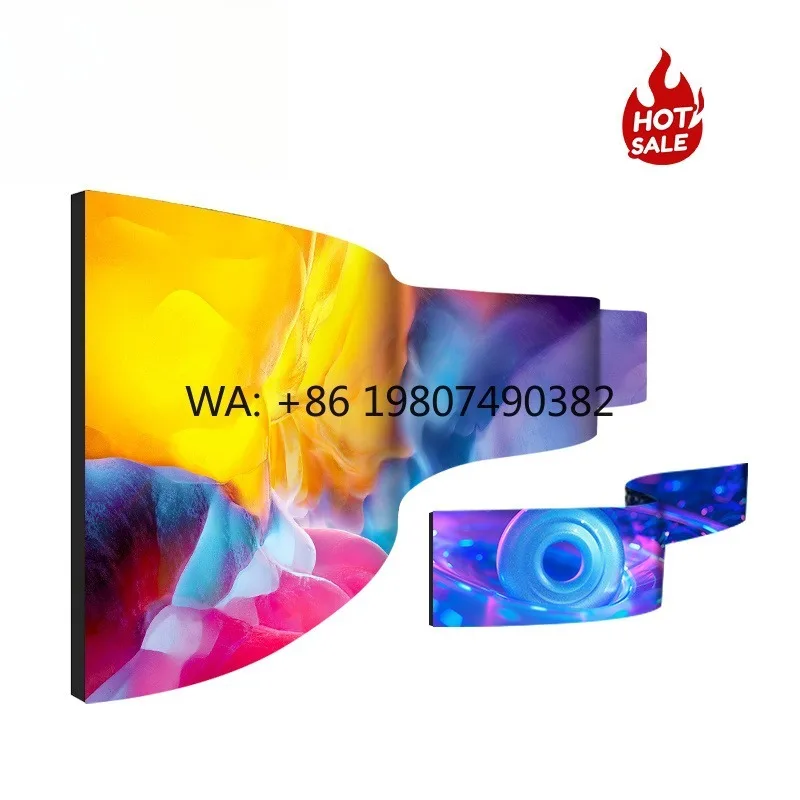 

500x500mm Soft Curved LED Video Wall P1.5 P1.9 P2.6 P2.9 With Video Processor Giant Stage Event Background Display Screen