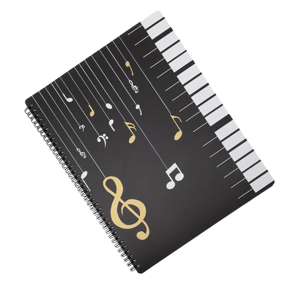 

Папка для бумаги формата А4 с высокопрозрачными карманами для нот, органайзер для документов, портативное хранилище для файлов для офиса