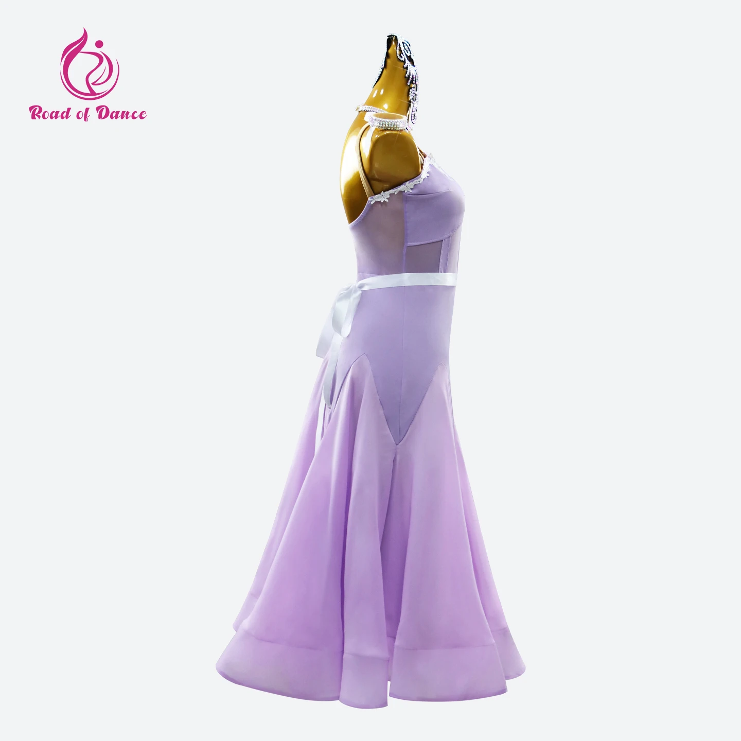 Vestito da flamenco per ragazze, sala da ballo, costume da drag queen, abiti da ballo moderni, set da stadio di valzer, abito lirico per festa di nozze di valzer femminile