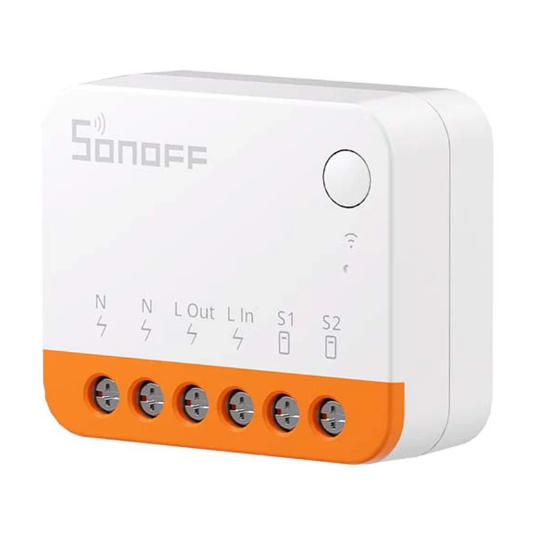 SONOFF Mini R4 Extreme Inteligentny Przełącznik WiFi z Trybem Odłączonego Przekaźnika, Timer DIY, Zewnętrzny Przełącznik przez Aplikację eWelink, Współpracuje z Alexa i Google — zdjęcie 2