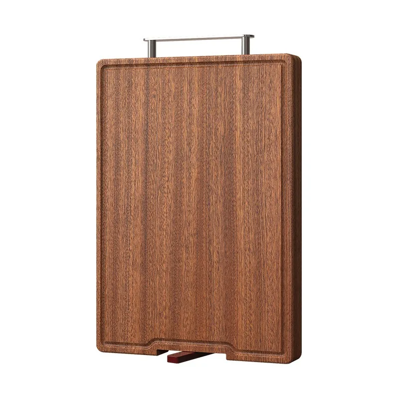 

Dechang Ebony Solid Wood Cutting Board - Antibacterial & Mildew-Proof, Home Kitchen Chopping Board for Fruits & Vegetables ﻿