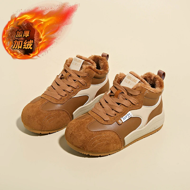 

CRLAYDK зимние женские кроссовки на меховой подкладке, сохраняющие тепло ботильоны, женские утепленные прогулочные уличные ботинки со средним верхом на шнуровке