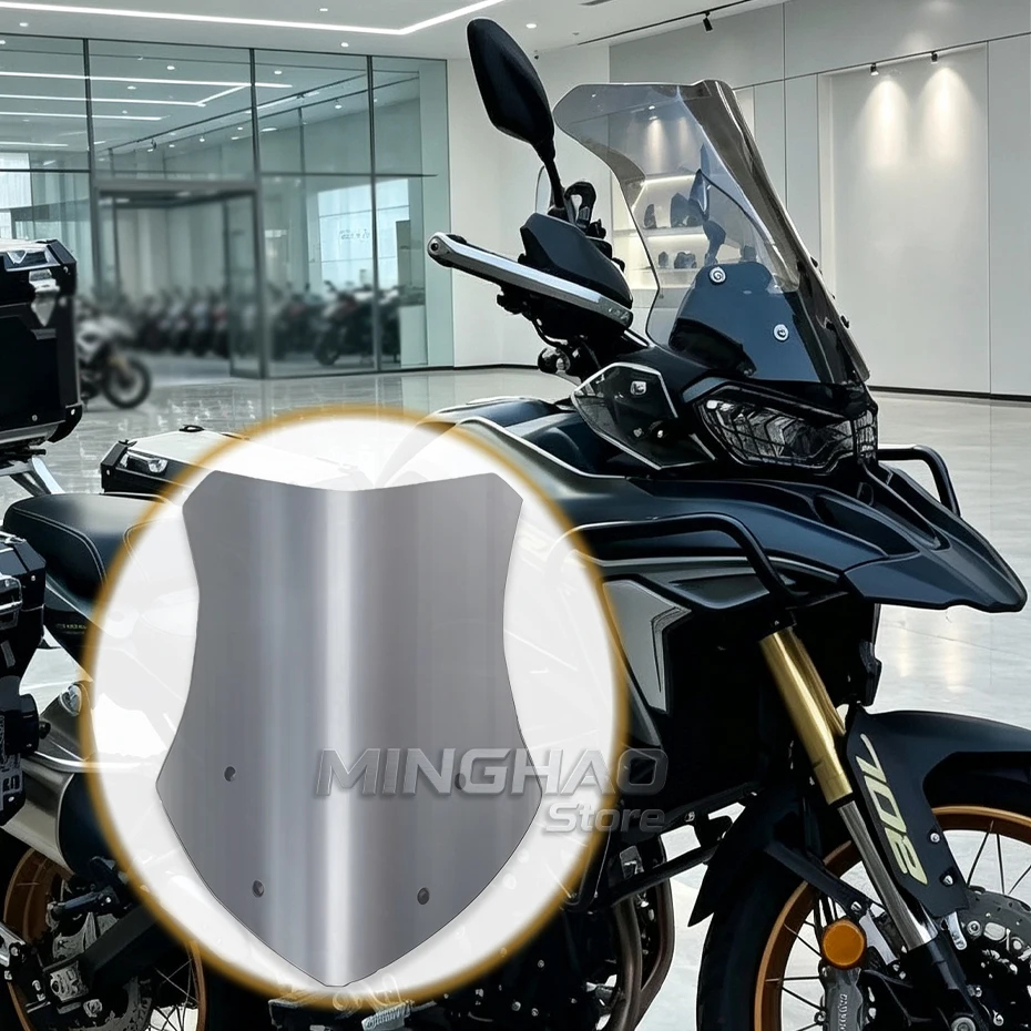 For Benelli TRK702 TRK702X Motorcycle Front Windshield Windscreen Fairing Wind Screen Shield Deflector Protector Cover
