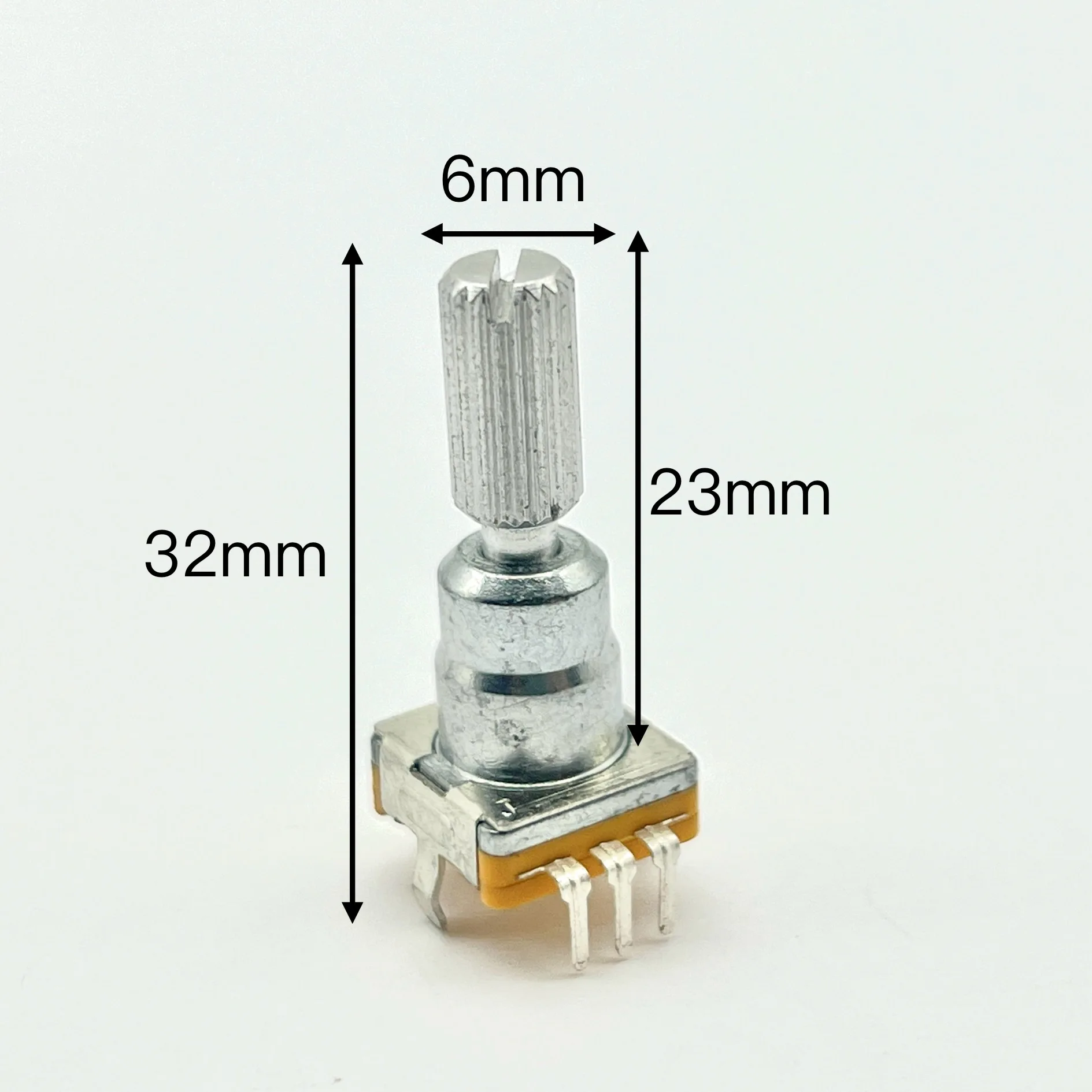 1pcs Shengwei EC11 Type Encoder 30 Position 15 Pulse Vehicle Encoder Handle Length 23mm