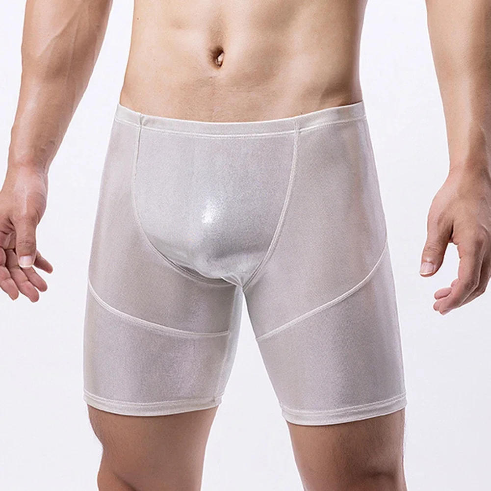 

Men's Sports Fitness Underwear Tight Boxer Briefs Shorts Gym Short Pants Low Rise Bulge Pouch Panties Male