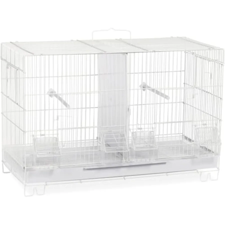 

Bird Cage for Home Use Handcrafted Metal Black Spacious Stylish Design