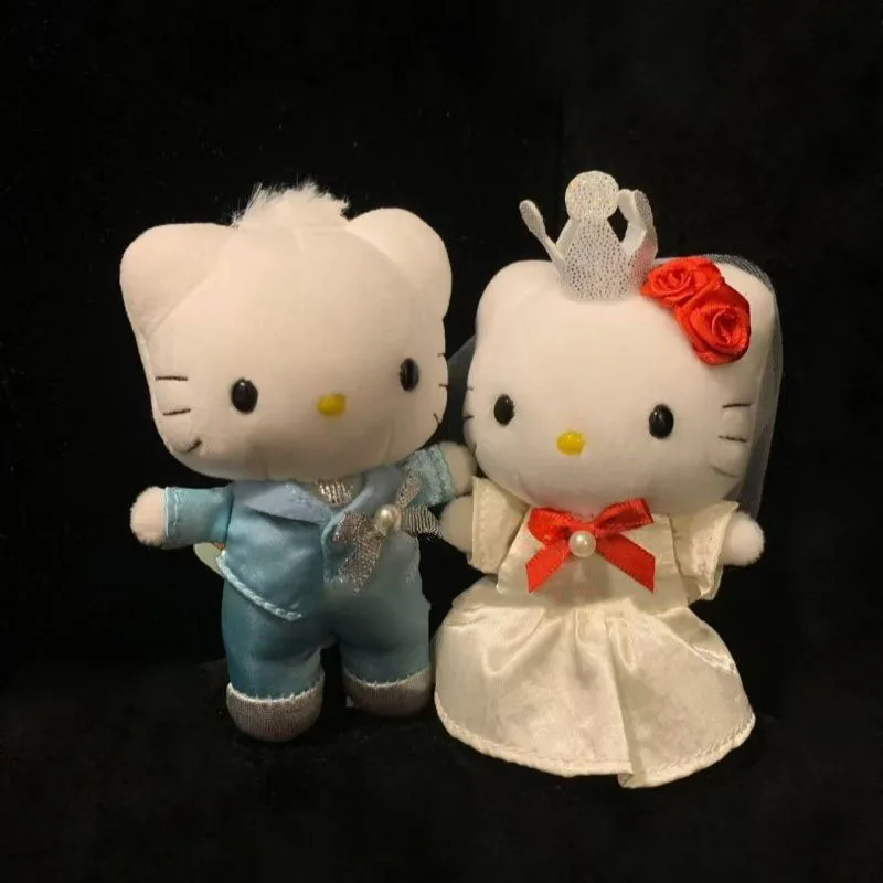 Hello Kitty Wedding Plush Keychain Gift