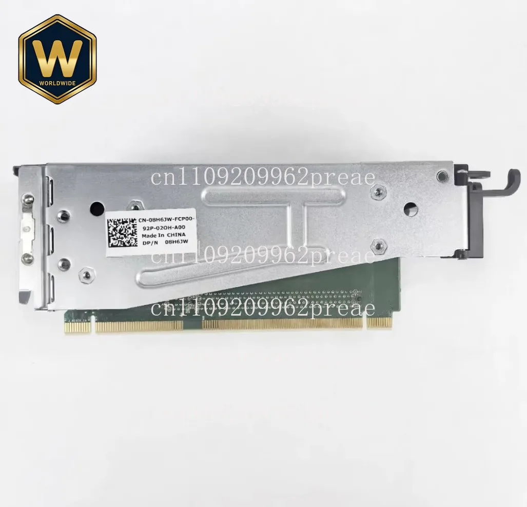S FOR Dell 04KKCY 8H6JW Riser 1 Card with Assembly Cage 4KKCY Compatible with PowerEdge R730 R730xd Server