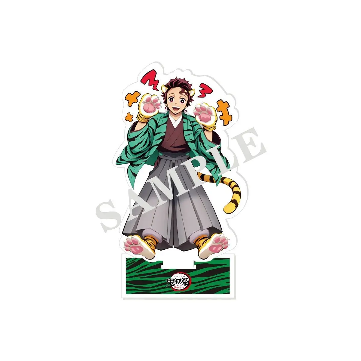 Demon Slayer: Kimetsu No Yaiba Akrylowy Stojak Figurka Kamado Tanjirou Kamado Nezuko Anime Peryferia Modelowanie Ozdoba Prezenty