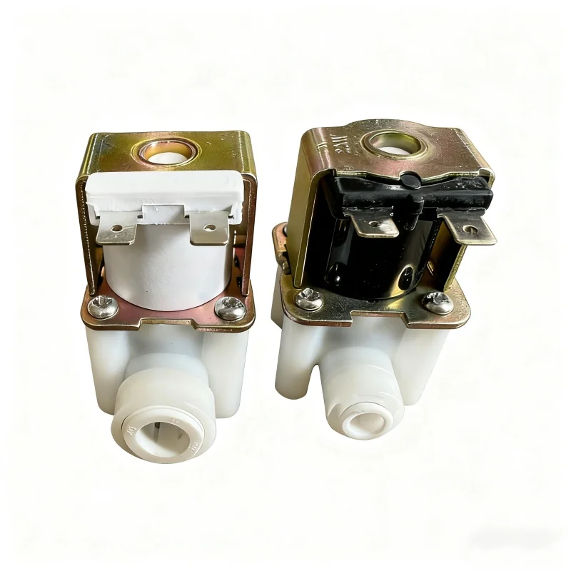 

Электромагнитный клапан на входе воды 24 В, 12 В, 1/4 3/8, быстроразъемное подключение, детали бытовой машины для чистой воды, 220 В