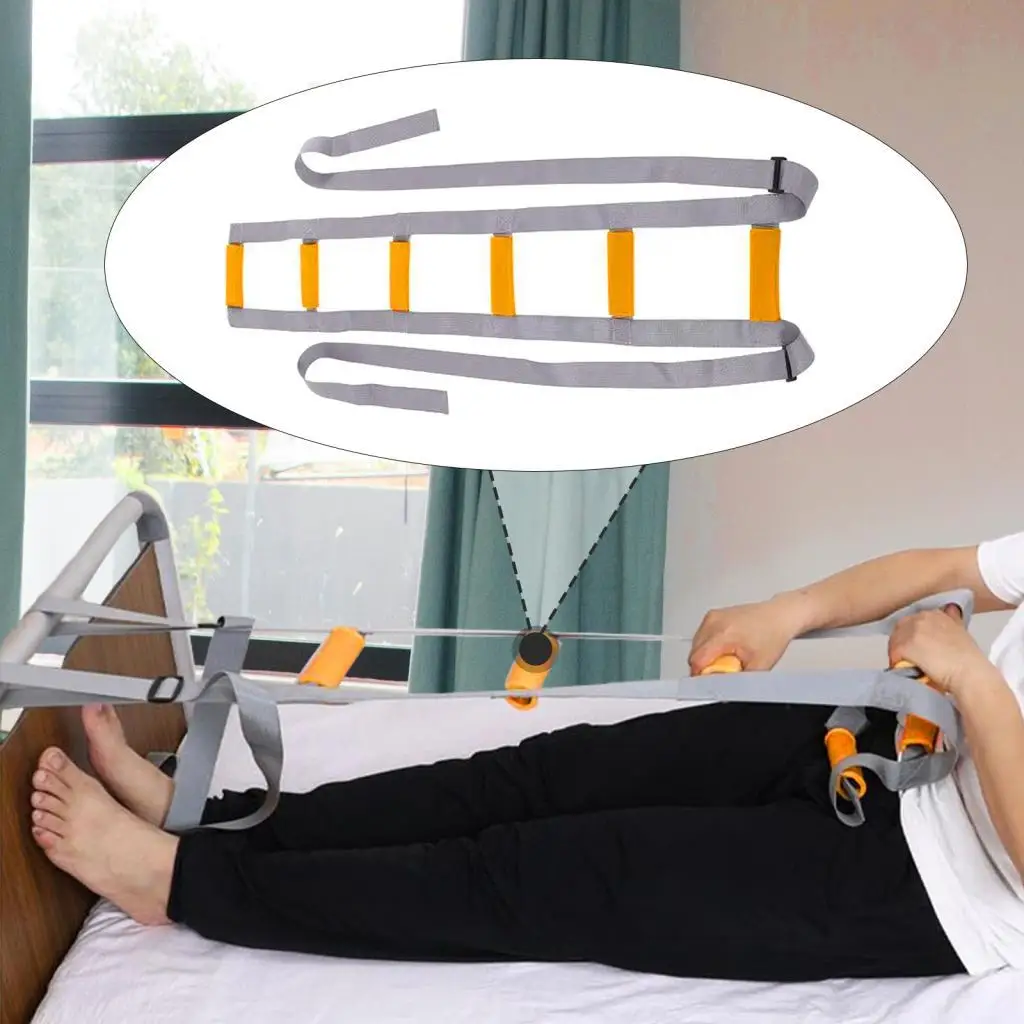 

Bed Ladder Assist Sit up Helper for Most Beds Pull up Assist Device Nonslip Handle for Elderly Adults Seniors Household Sitting