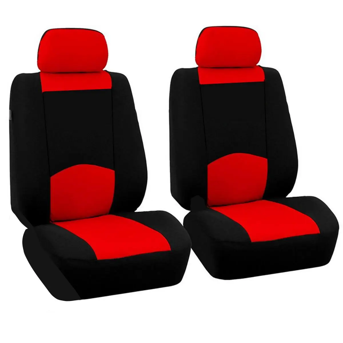 

Beige/Blue/Red/Gray A Set Universal 2 Heads Car Front Seat Cover Protector Cushions Universal Auto Seat Covers For Truck SUV