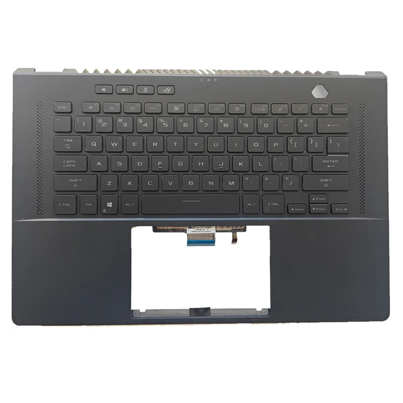 

PP+ Black For ASUS ROG Zephyrus GA503Q GU603 Palmrest Backlit US Keyboard Cover