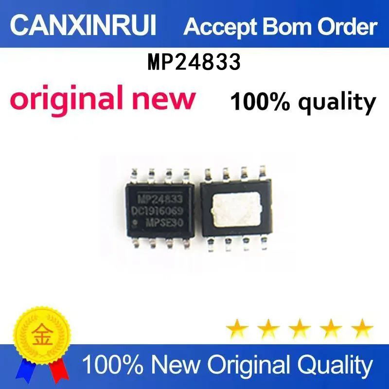 (5-100 Pieces) Brand new original MP24833GN-LF-Z MP24833 SOP8 SMD LED driver IC chip