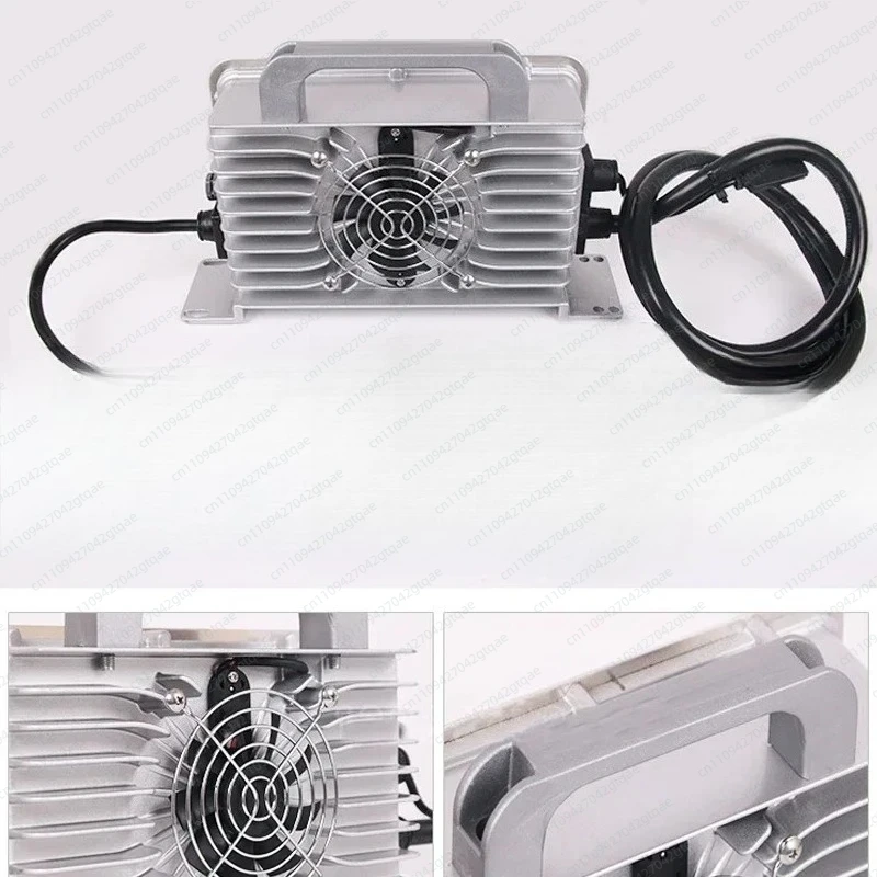 IP67 Waterproof 48V 30A Charger 54.6V 25A 58.4V 35A 58.8v 50.4V Smart Charger for Lithium Ion Battery Lifepo4 LTO Li Ion Polymer