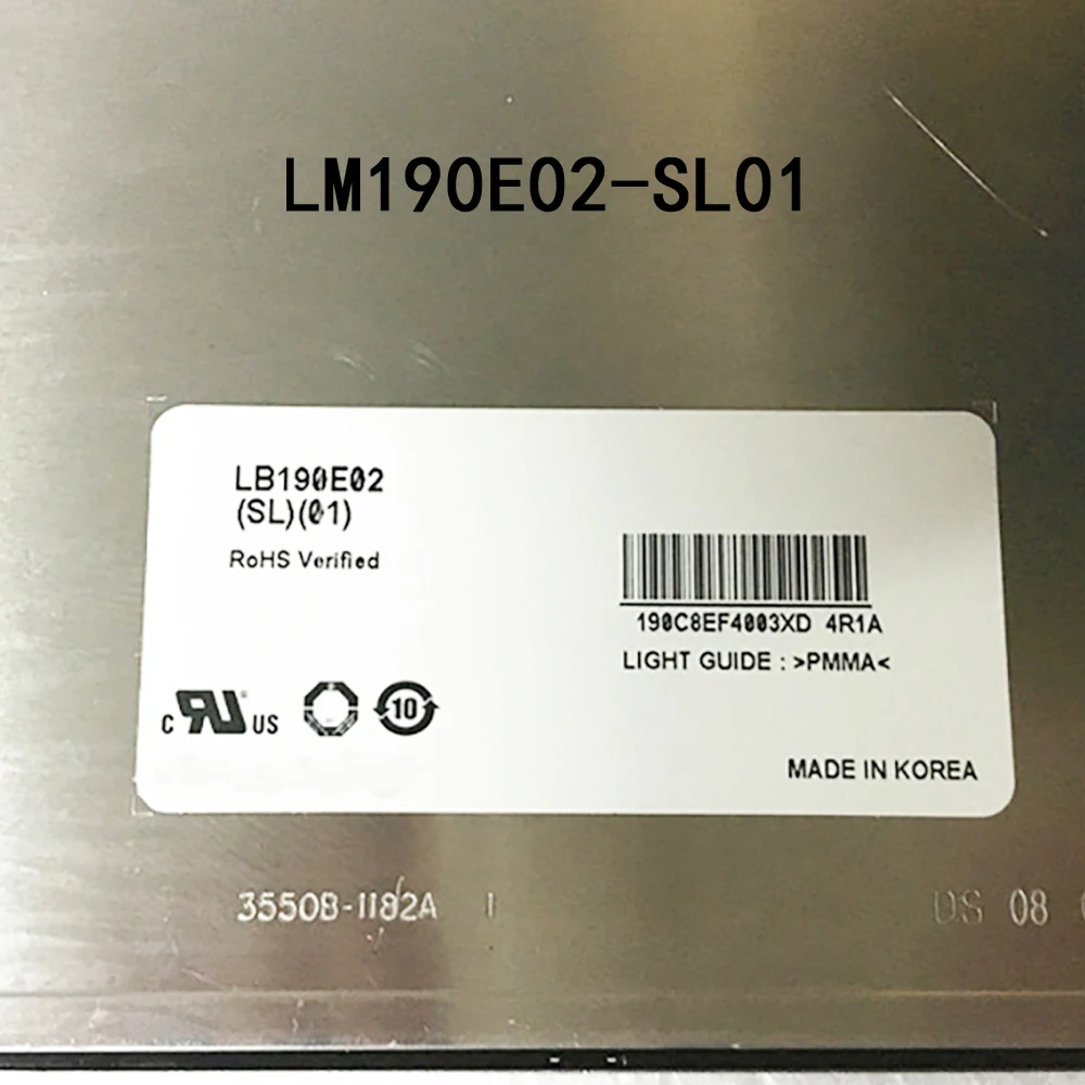 High Resolution LCD screen panel monitor LM190E02-SL01 19-Inch Display