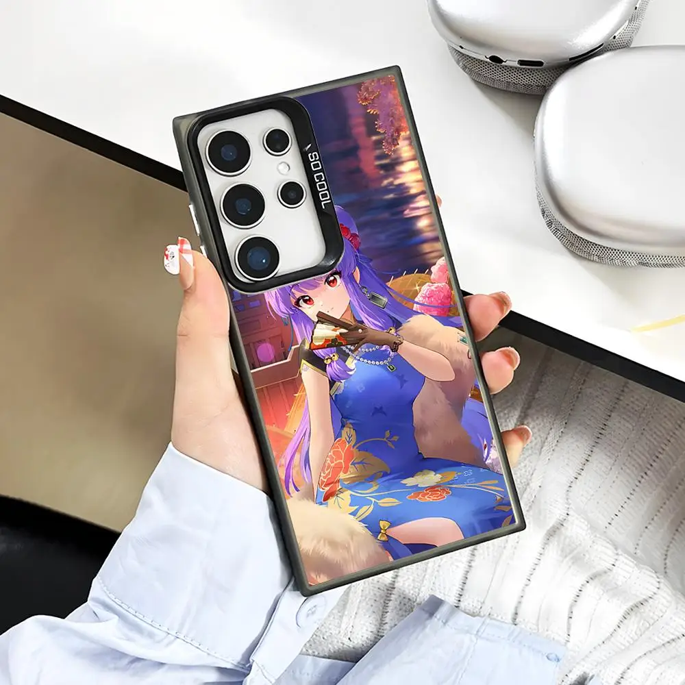 Anime Ranma Shampoo Phone Case for Samsung Galaxy A57 56 55 54 52 37 36 35 34 27 26 25 17 16 5G Colorful Silver Cover