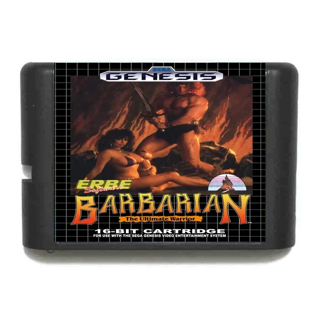 

Barbarian 16 bit SEGA MD Game Card For Mega Drive For Genesis