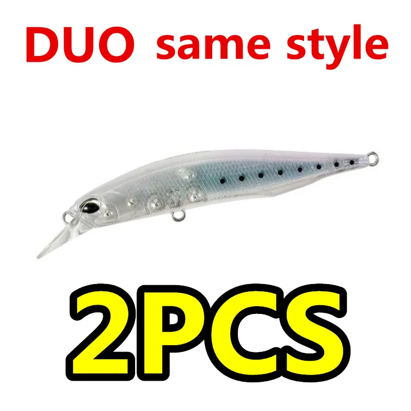 LURETV DUO نفس النمط REALIS JERKBAIT 90SP 2 قطعة تعليق مينو طويل رمي مايكرو الطريق الفرعي الطعم 8.5cm8g 9083 #1
