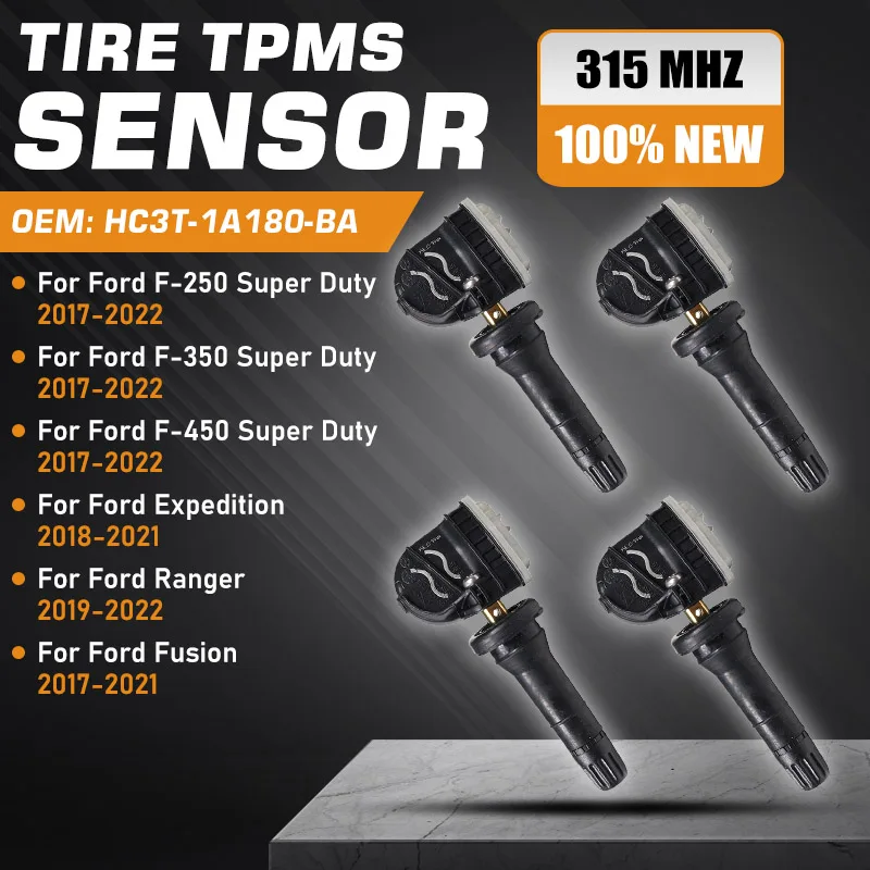 

Tire Pressure Sensor For Ford F250 F350 Super Duty 2017-2022 Ford Expedition Fusion 2017-2021 Ford Ranger 2019-2022 TPMS Sensor