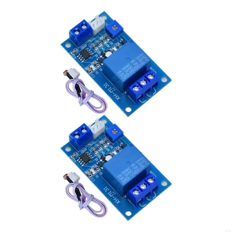 H7BC Auto On Off Light Control Module Photoresistor Sensors 10A Relays