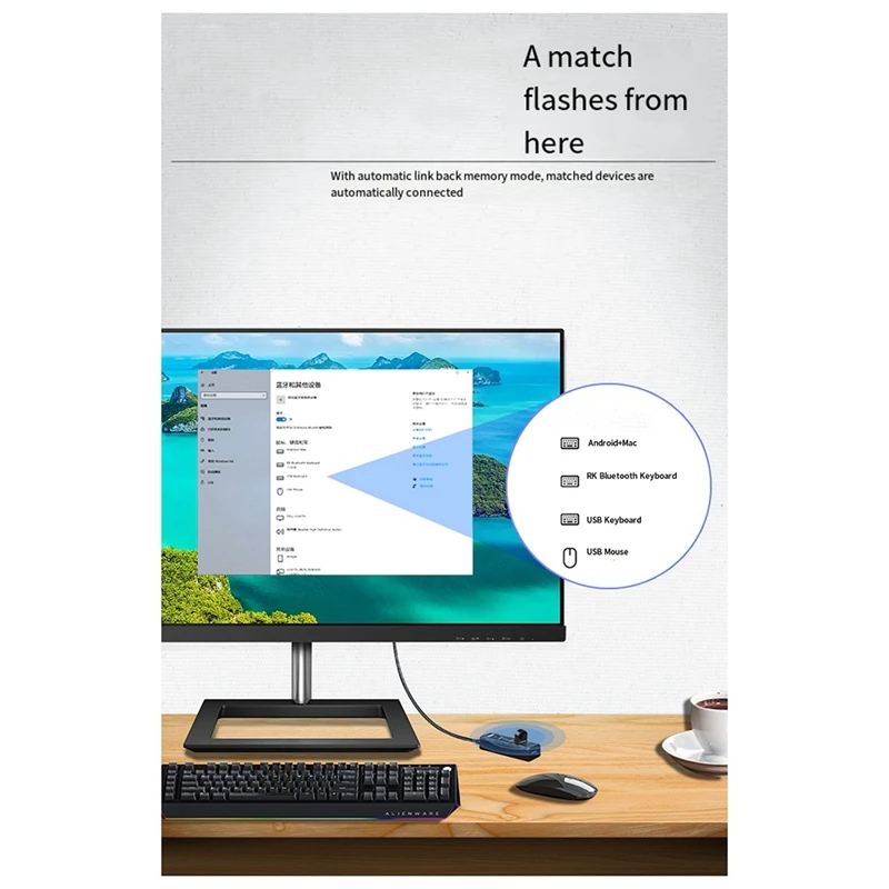 A99E-Wireless Bluetooth Adapter For Pc Bluetooth 5.4 USB Dongle Bluetooth Receiver For Speaker Mouse Keyboard Transmitter
