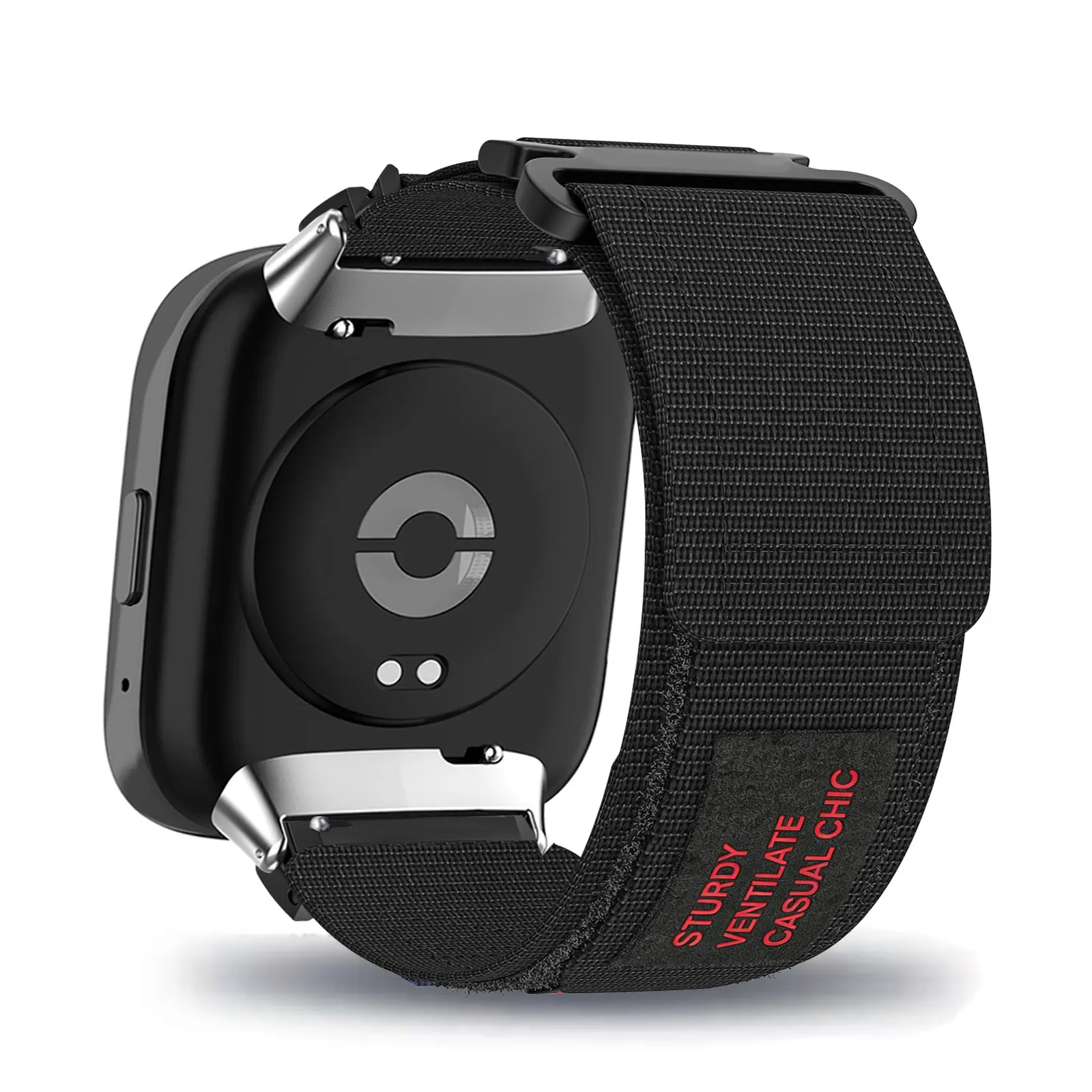 

Nylon Velcro Bands for Xiaomi Redmi Watch 3 Lite/Redmi Watch 3 Active Strap for Men and Women
