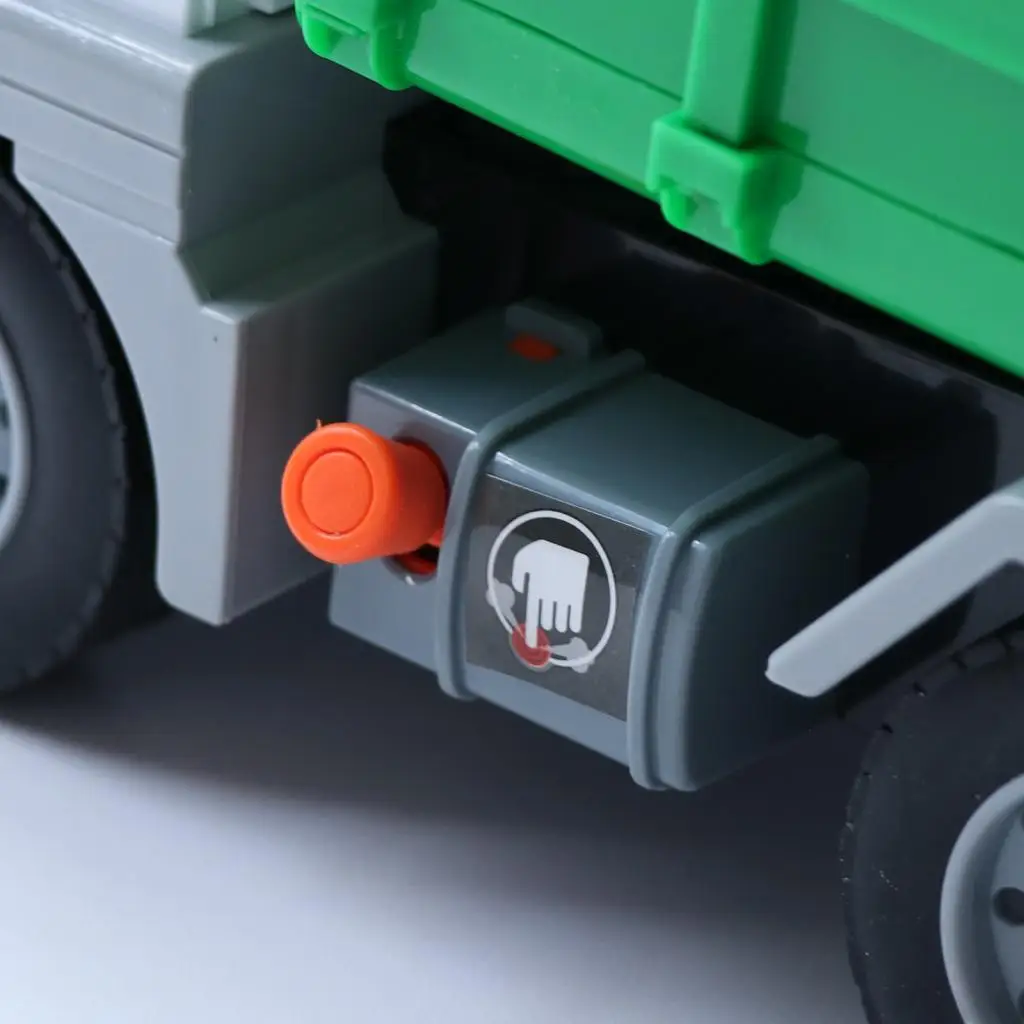 

13" Garbage Truck Toys Trash Truck Dump Truck with Sound And Light, Truck with 4