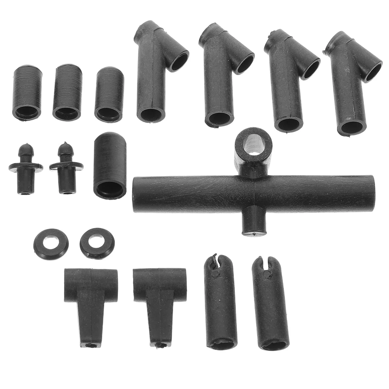 9 قطعة موصلات إطار الطائرة الورقية قطع غيار بلاستيكية لإصلاح الطيران في الهواء الطلق صياغة مجموعة ملحقات طائرة ورقية متينة