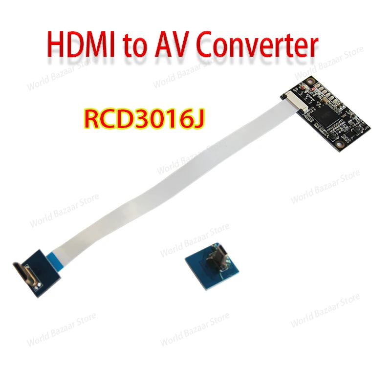 

RCD3016J Универсальный модуль преобразования HDMI в AV GH3 GH4 BMPCC 5D для аэрофотосъемки