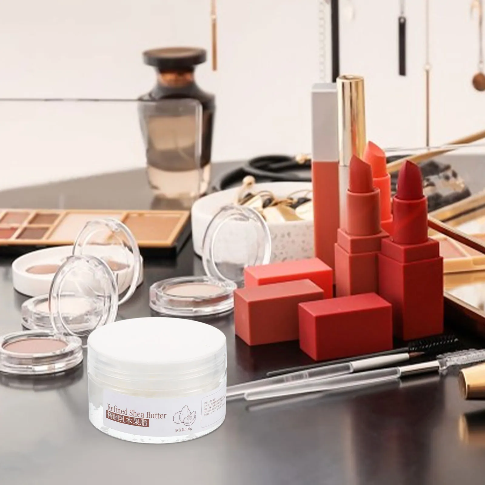 Crème de base hydratante pour baume à lèvres DIY, kit de fabrication de rouge à lèvres, matériaux de base pour rouge à lèvres pour lèvres sèches